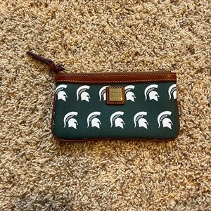 Dooney & Bourke Michigan State Wristlet